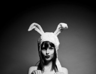 bunny,bunnygirl,bw,beauty,experimental,woman-a820cc32a8ef6da5f599b3442d63e228_h